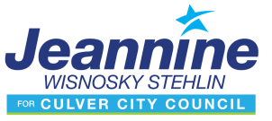 Jeannine Wisnosky Stehlin for Culver City Council - logo