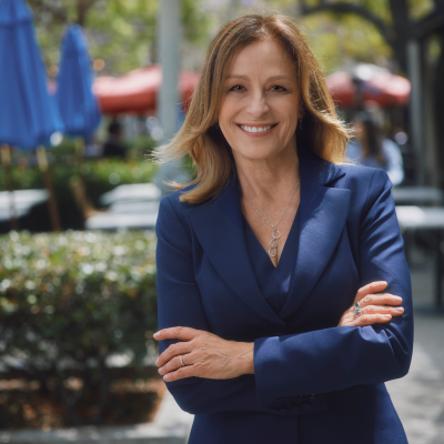 Jeannine Wisnosky Stehlin in Downtown Culver City
